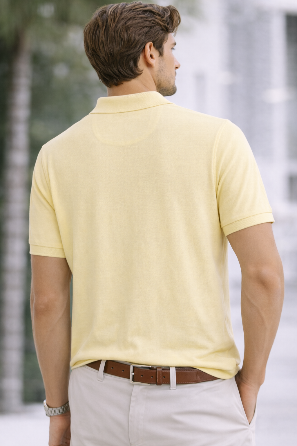 U.S. Polo Assn. Classic Polo Shirt – Pastel Yellow