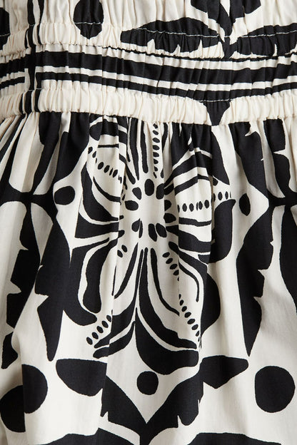 H&M Printed Mini Dress – Black & White
