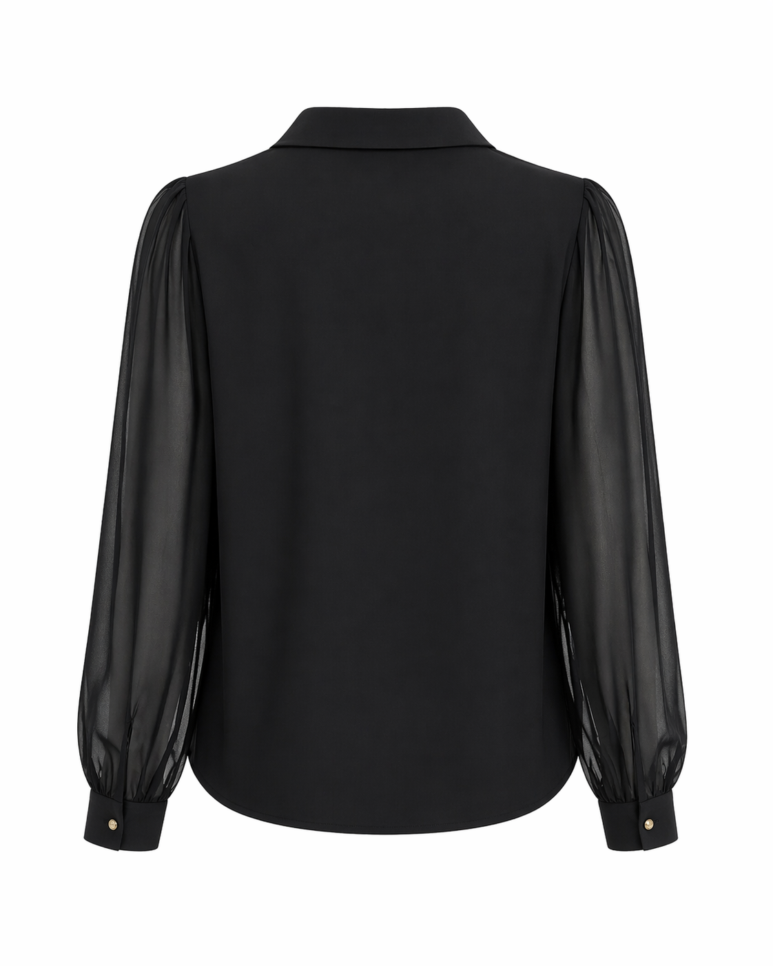 Meixi Black Elegant Blouse