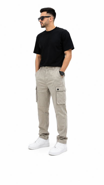 Pull&Bear Loose Fit Cargo Pants