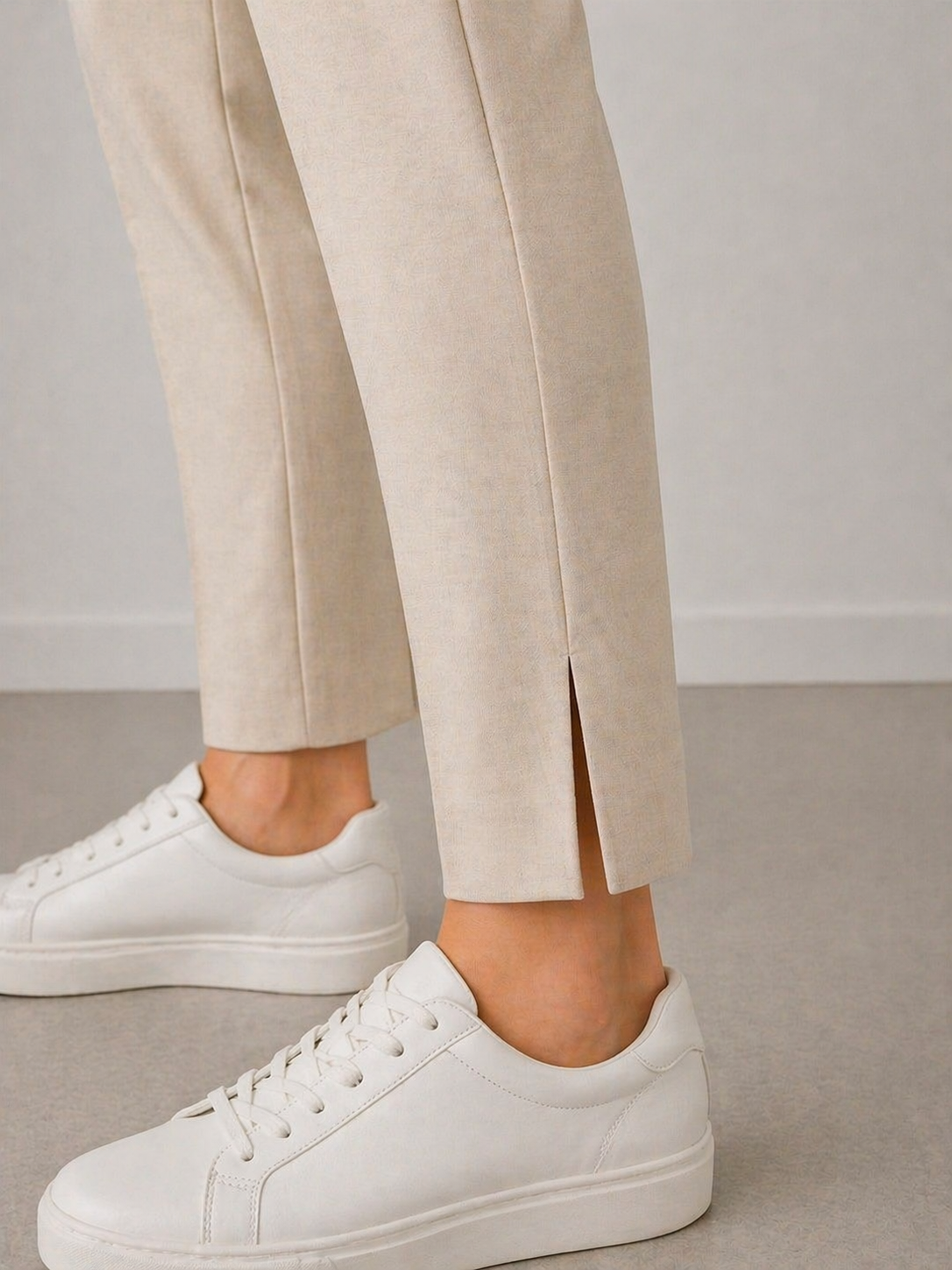 H&M Beige Tailored Pants