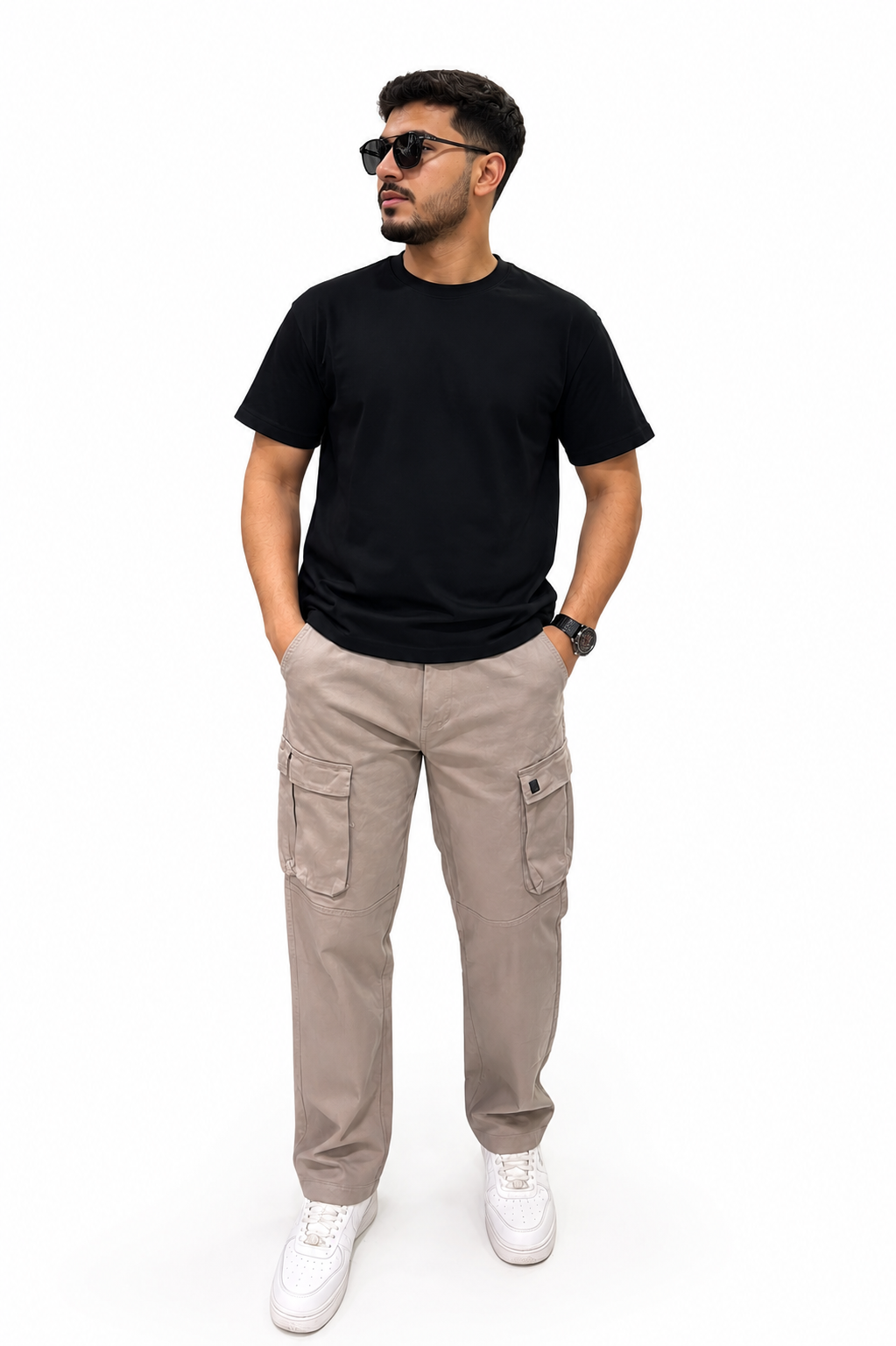 Pull&Bear Relaxed Cargo Pants