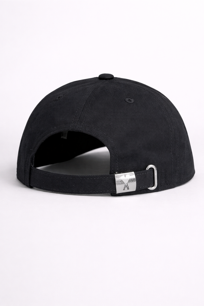 AMI Paris Cap – Black (Ami de Cœur Logo)