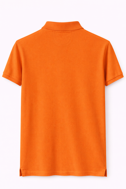 Calvin Klein Jeans Orange Polo Shirt