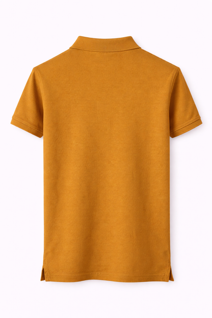 Calvin Klein Jeans Mustard / Golden Polo Shirt