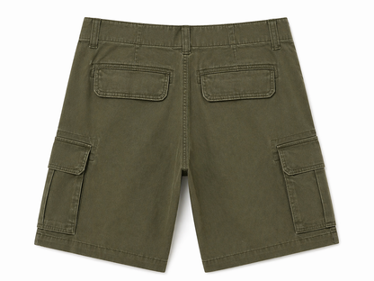 Sonoma Cargo Shorts – Olive Green (Utility Casual Style)