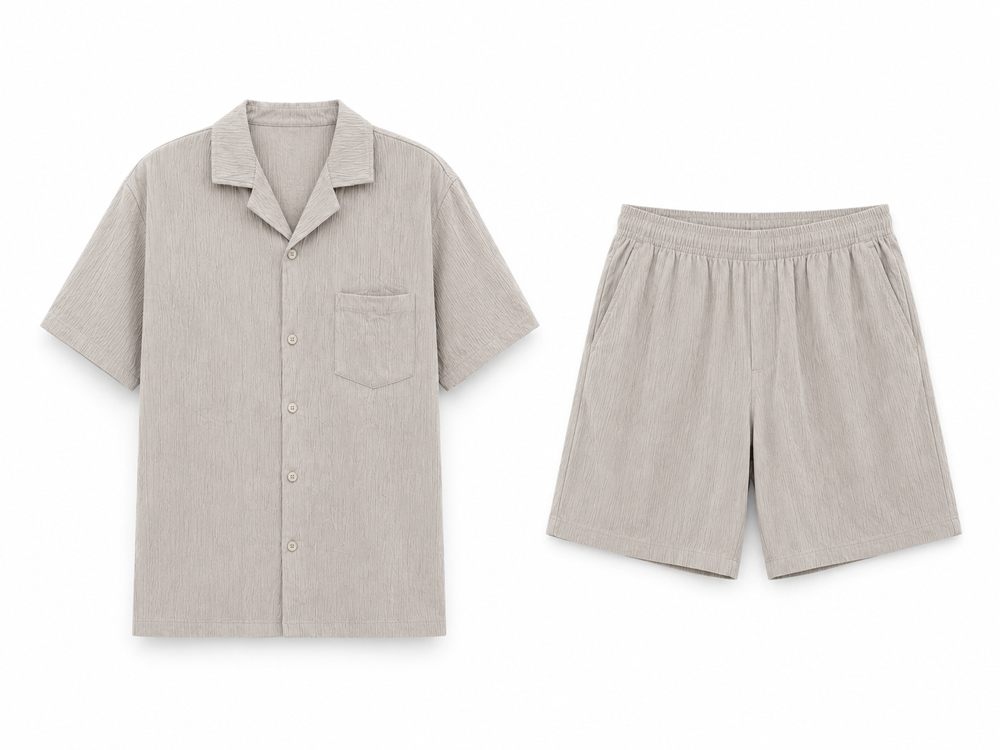 157 Textured Summer Pajama Set