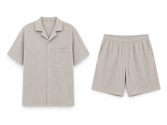 157 Textured Summer Pajama Set
