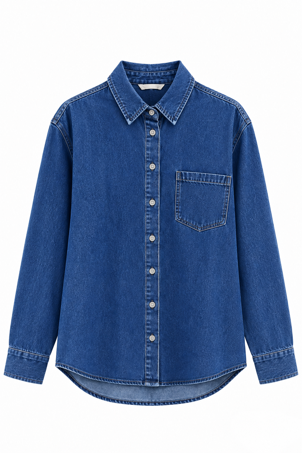 Classic Blue Denim Shirt