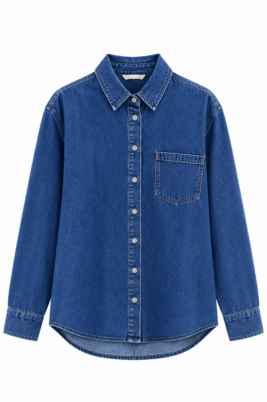 Classic Blue Denim Shirt