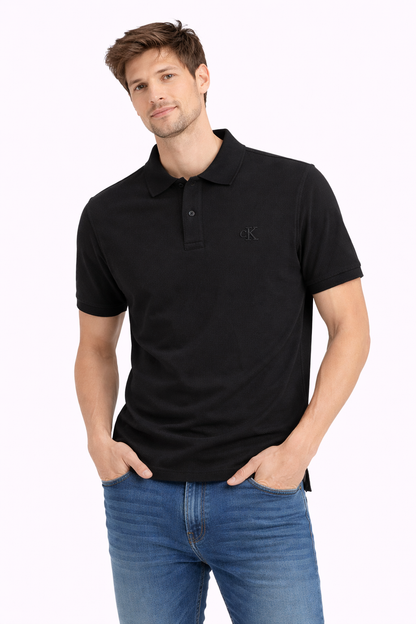 Calvin Klein Black Polo Shirt