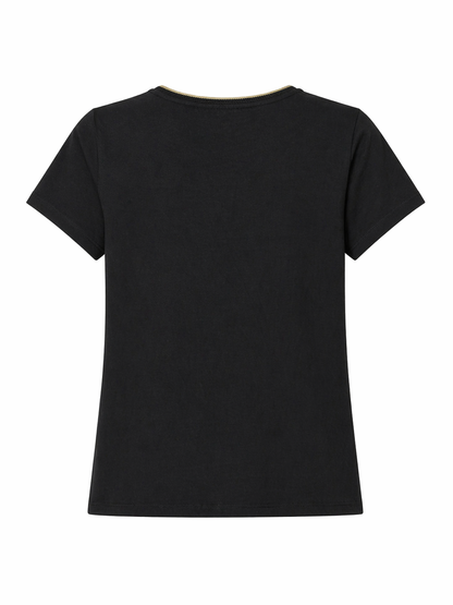 Vero Moda Black V-Neck Blouse