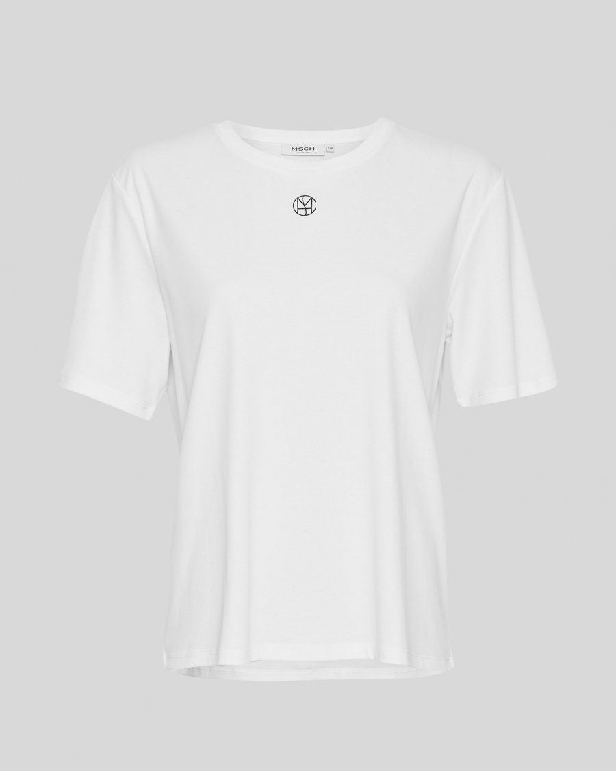 MSCH Copenhagen Basic Logo T-Shirt – White
