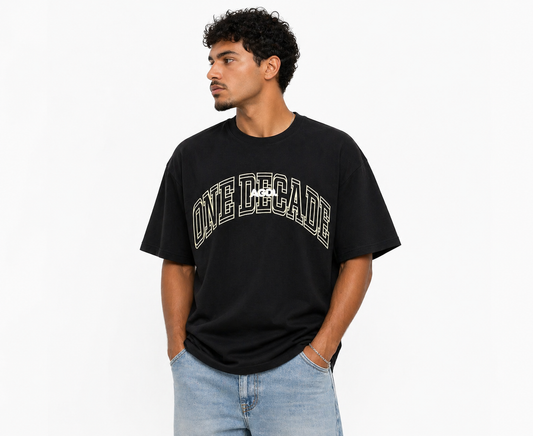 H&M Black “One Decade” Graphic T-Shirt