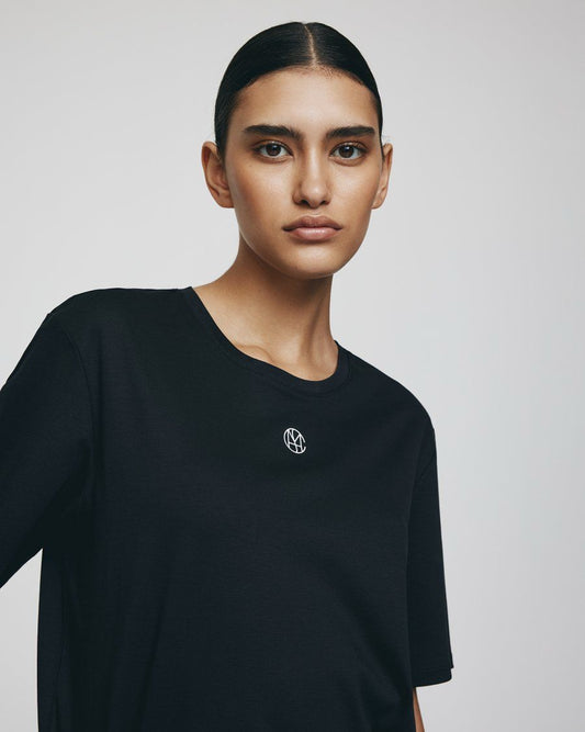 MSCH Copenhagen Basic Logo T-Shirt – Black