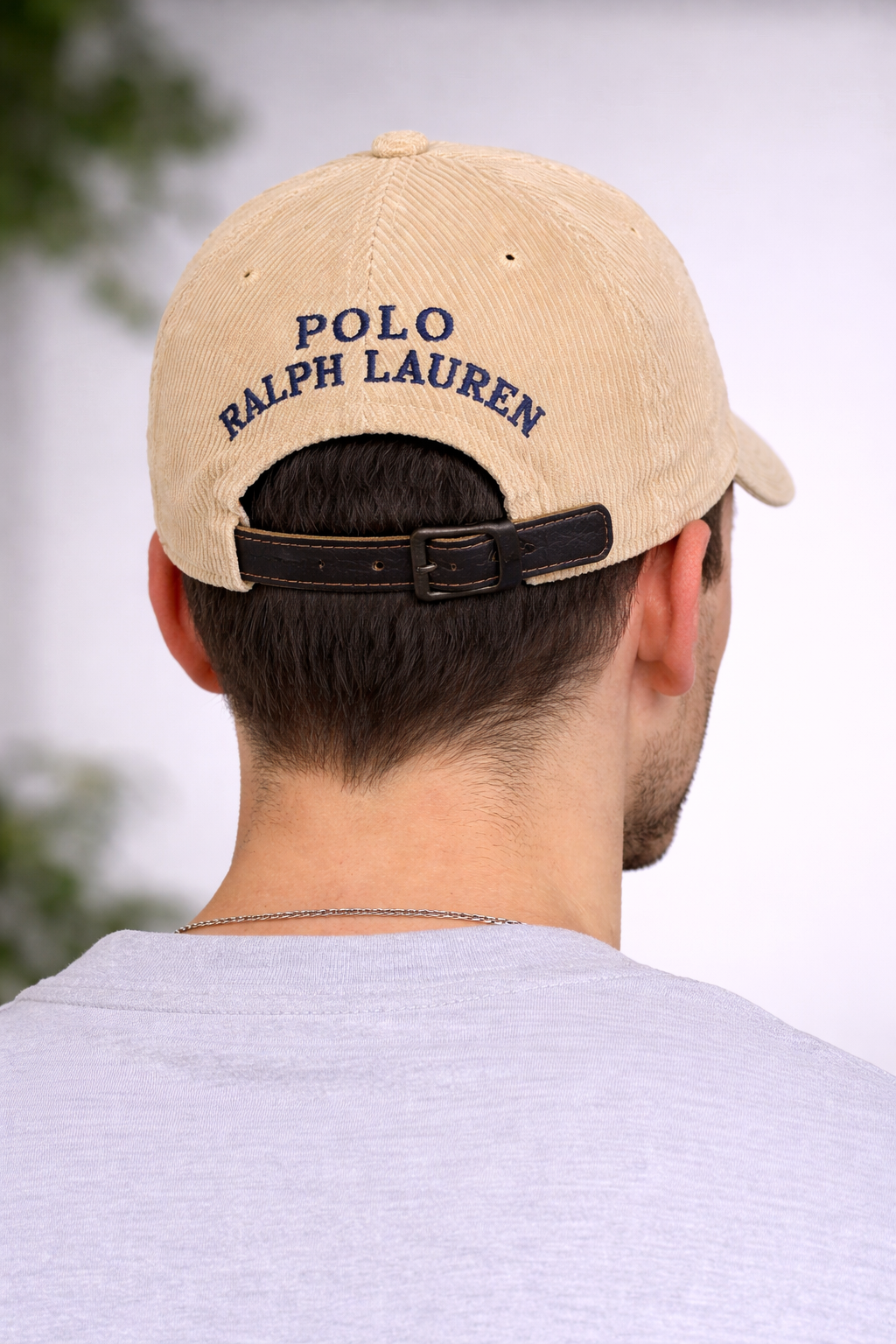 Polo Ralph Lauren Cap – Beige Corduroy Pony Cap