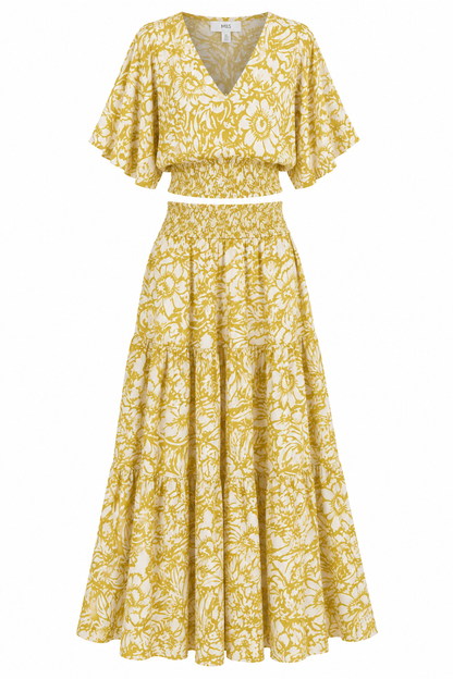 Haute Floral Two-Piece Set