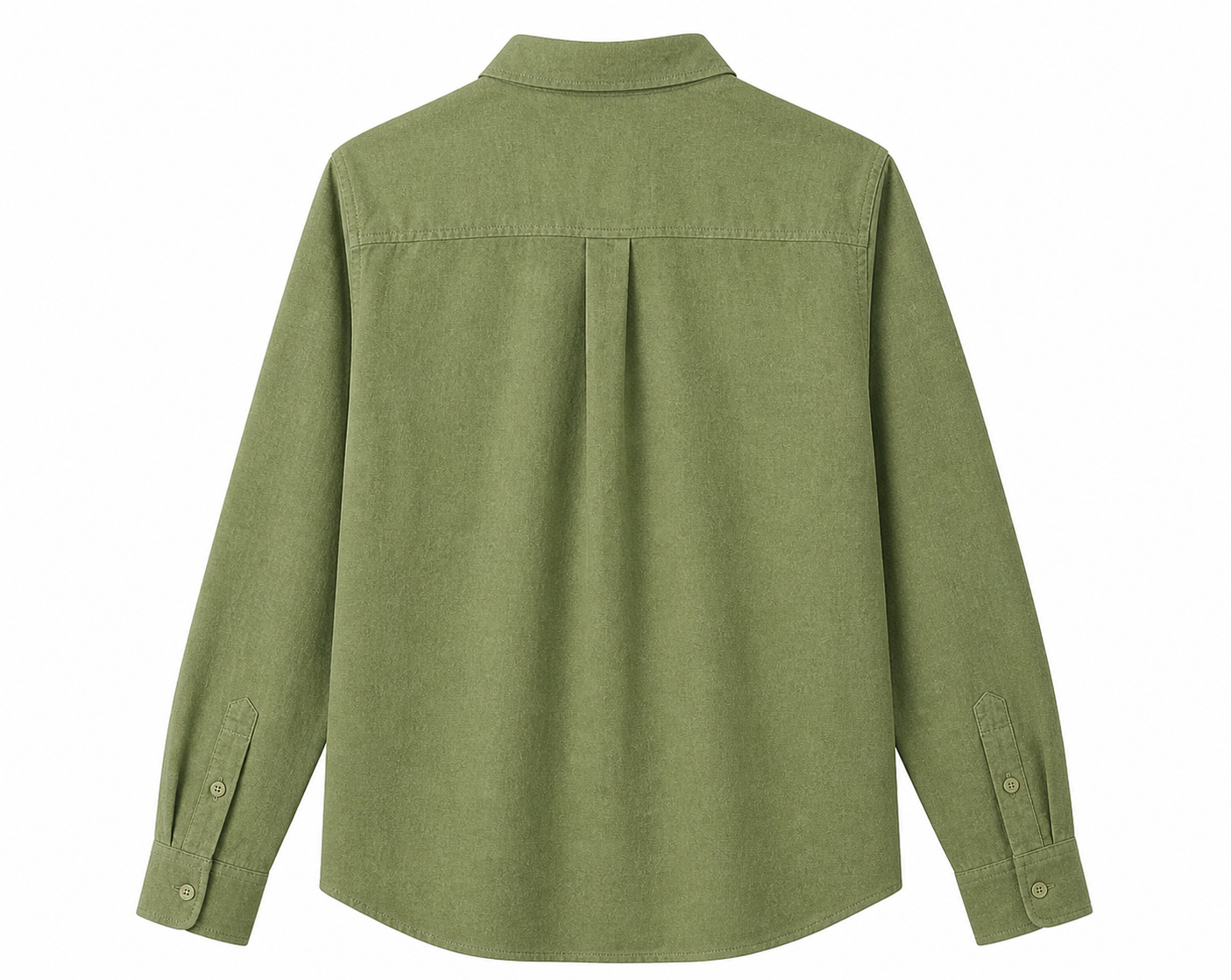 C&A Linen Shirt – Olive Green