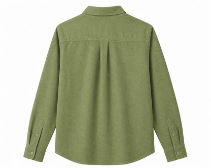 C&A Linen Shirt – Olive Green