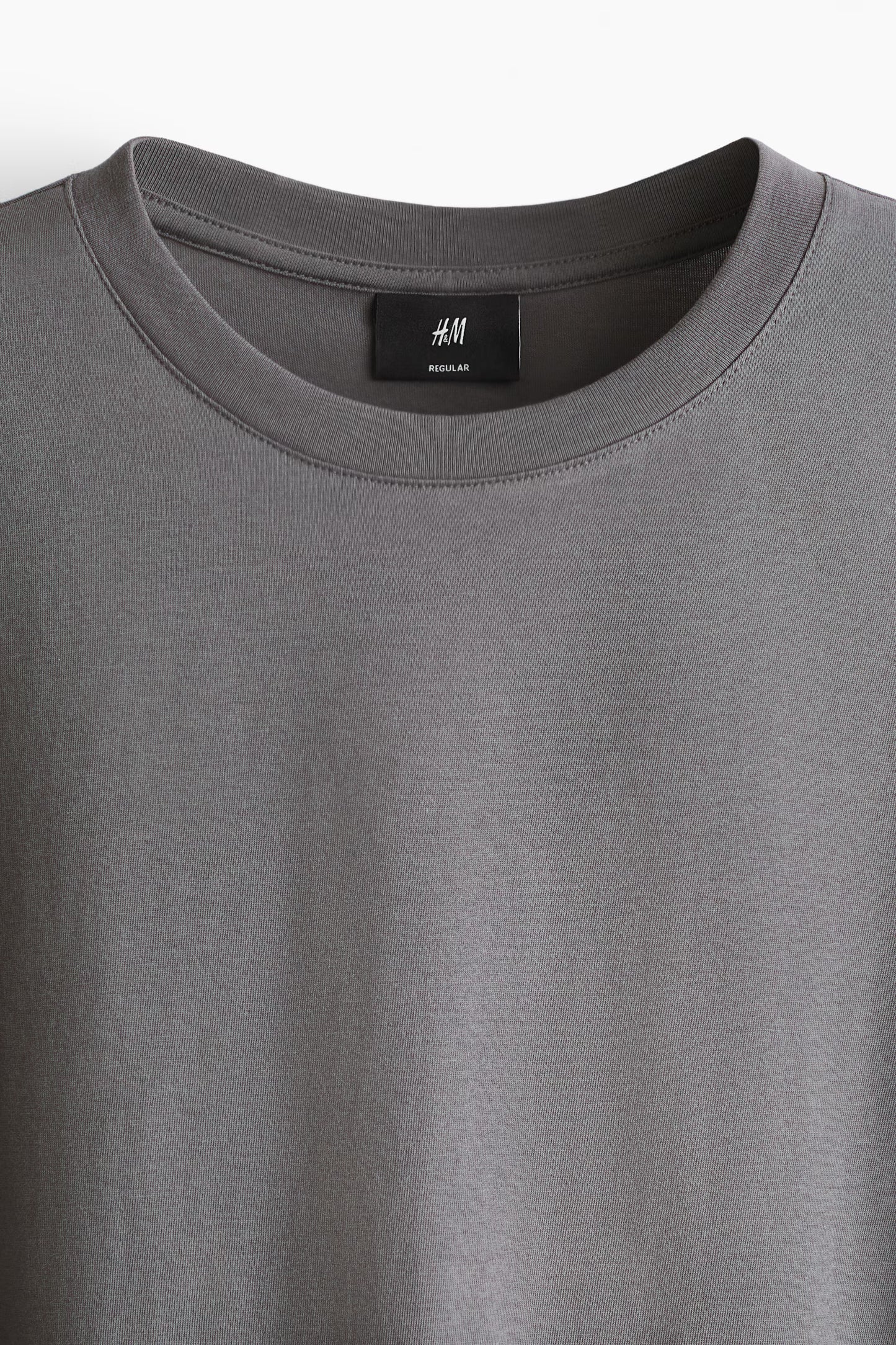 H&M Dark Grey Oversized T-Shirt