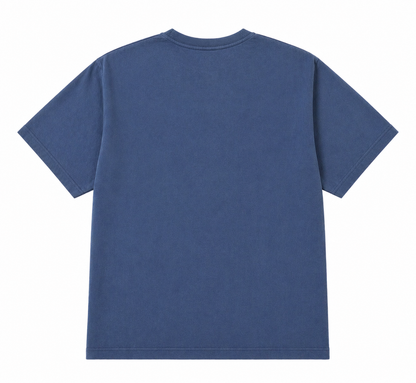 Levi’s Blue Graphic Logo T-Shirt (Floral Batwing Design)