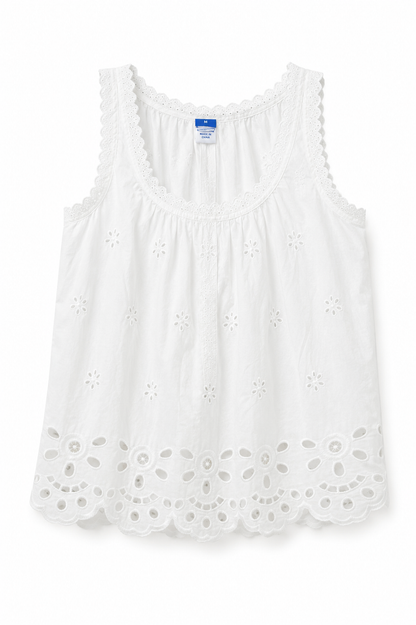 Old Navy – Eyelet Embroidered Tank Blouse