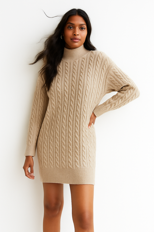 New Look brand cable knit sweater dress