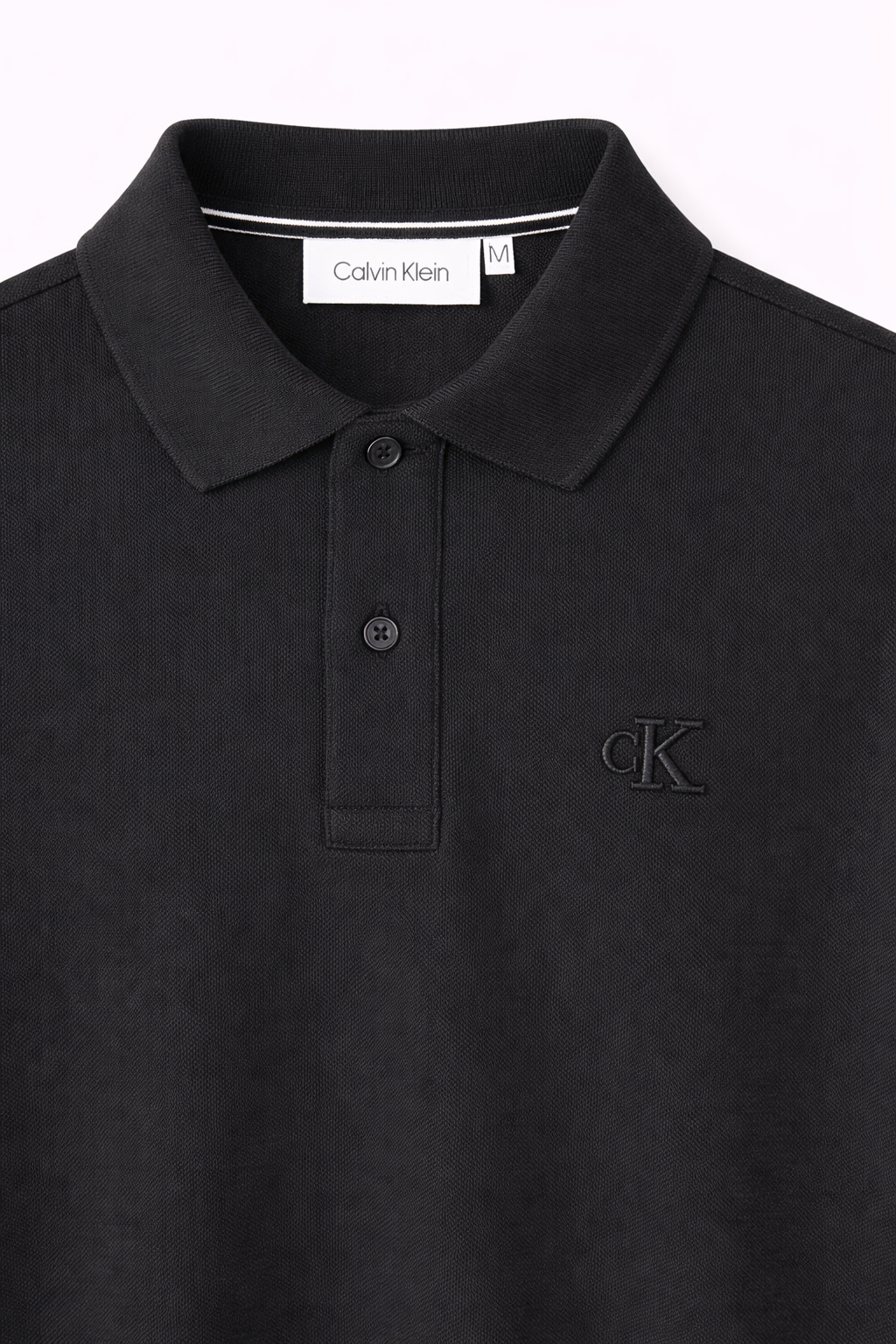 Calvin Klein Black Polo Shirt