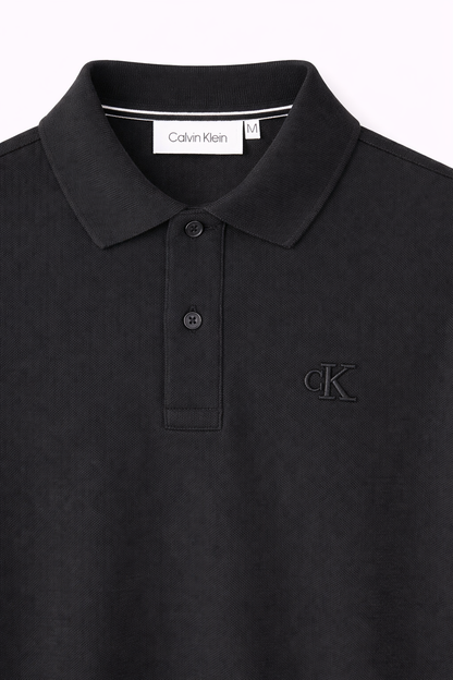 Calvin Klein Black Polo Shirt
