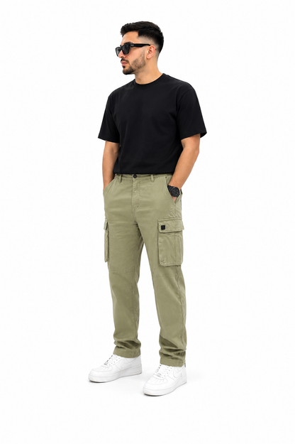 Pull&Bear Slim Utility Cargo Pants