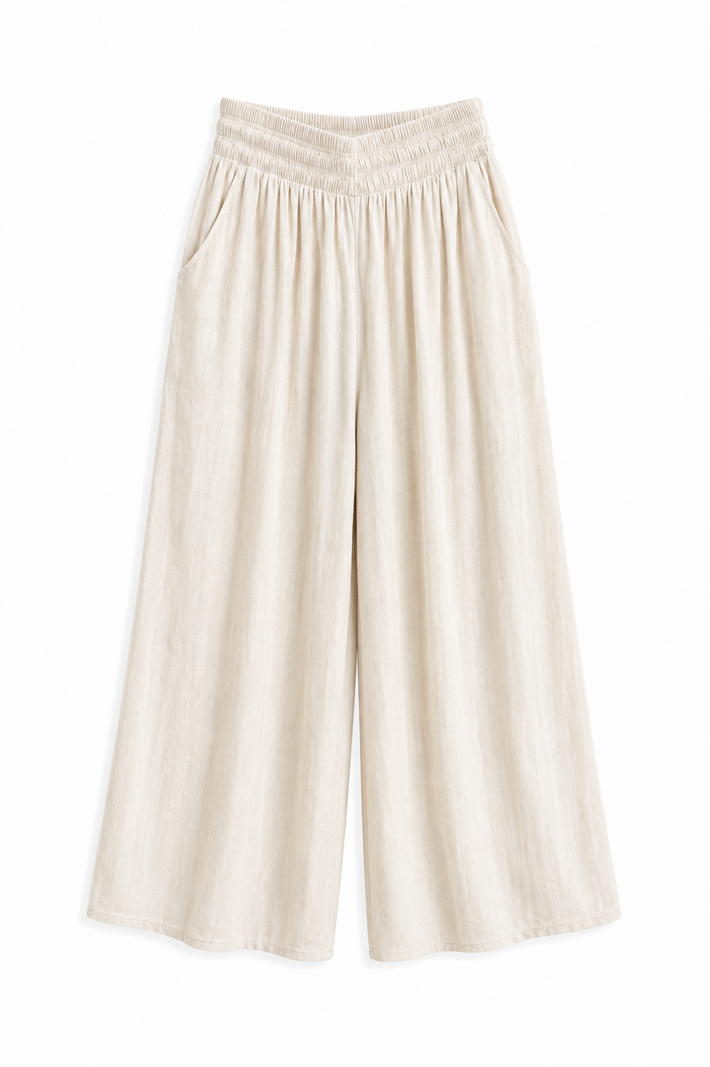 Women's Wide Leg Linen Blend Pants – Calzedonia