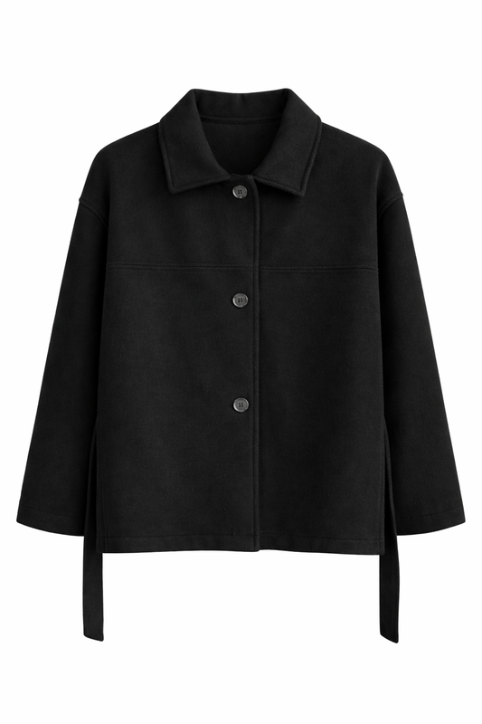 Mango short jacket - Classic black