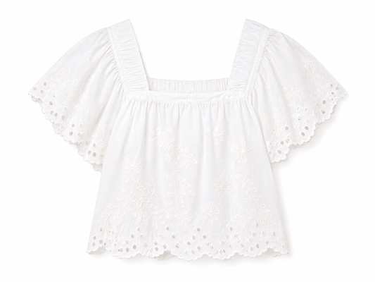 American Eagle Embroidered Blouse – Product Description