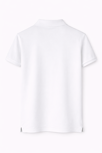 Calvin Klein Jeans White Polo Shirt