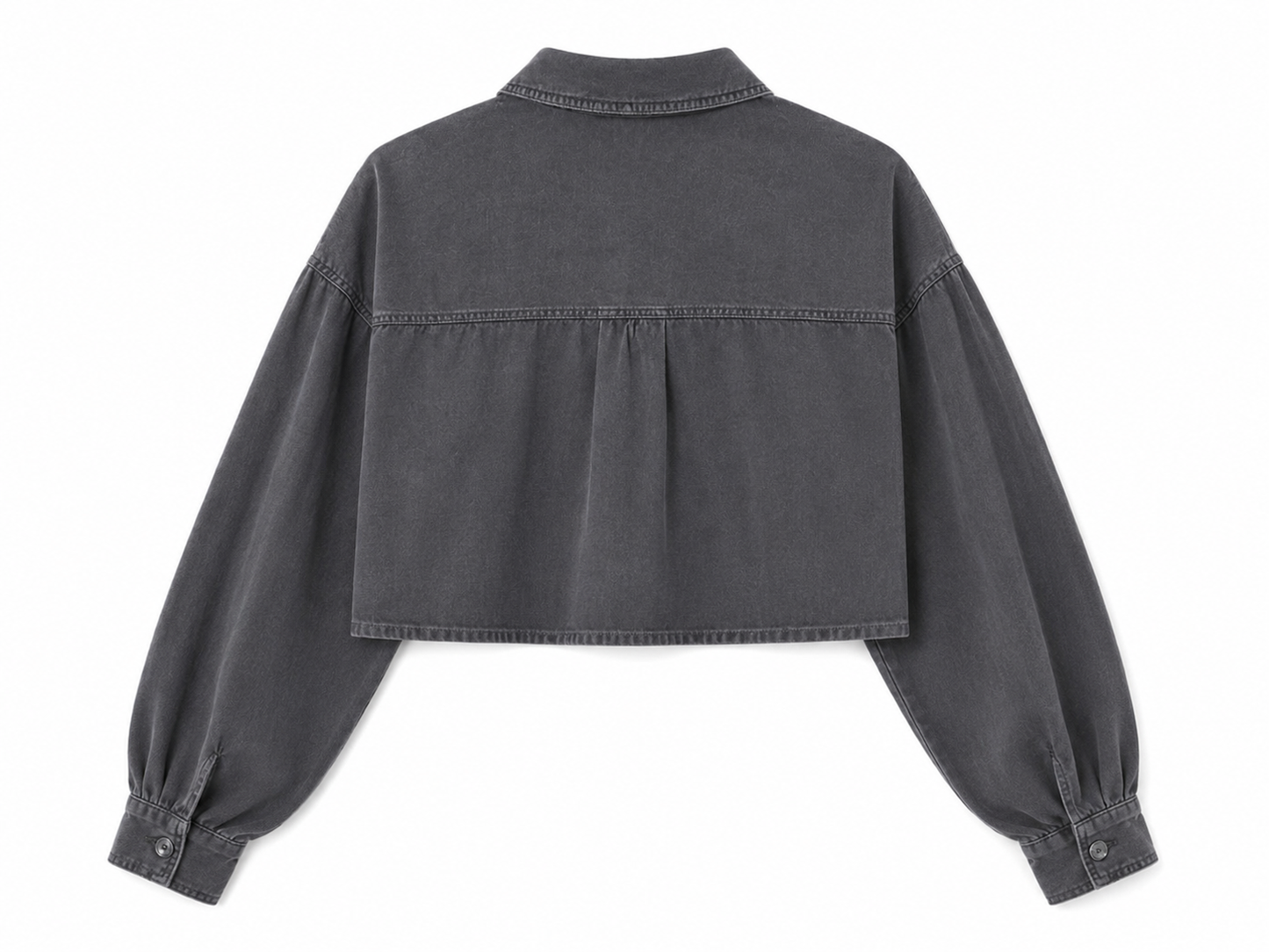 Ann Taylor Cropped Utility Shirt