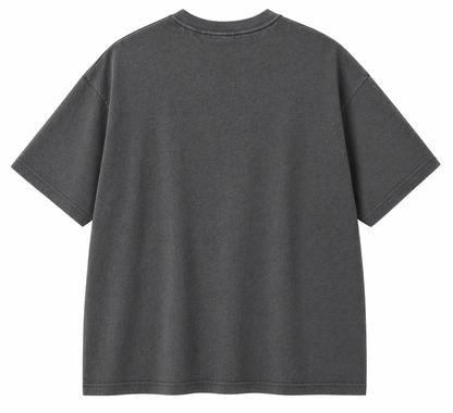 Lee Pocket T-Shirt – Washed Dark Grey (Regular Fit)