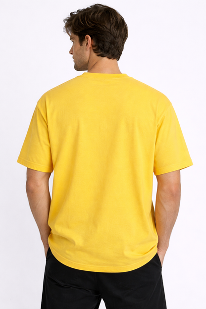 H&M Yellow Oversized T-Shirt