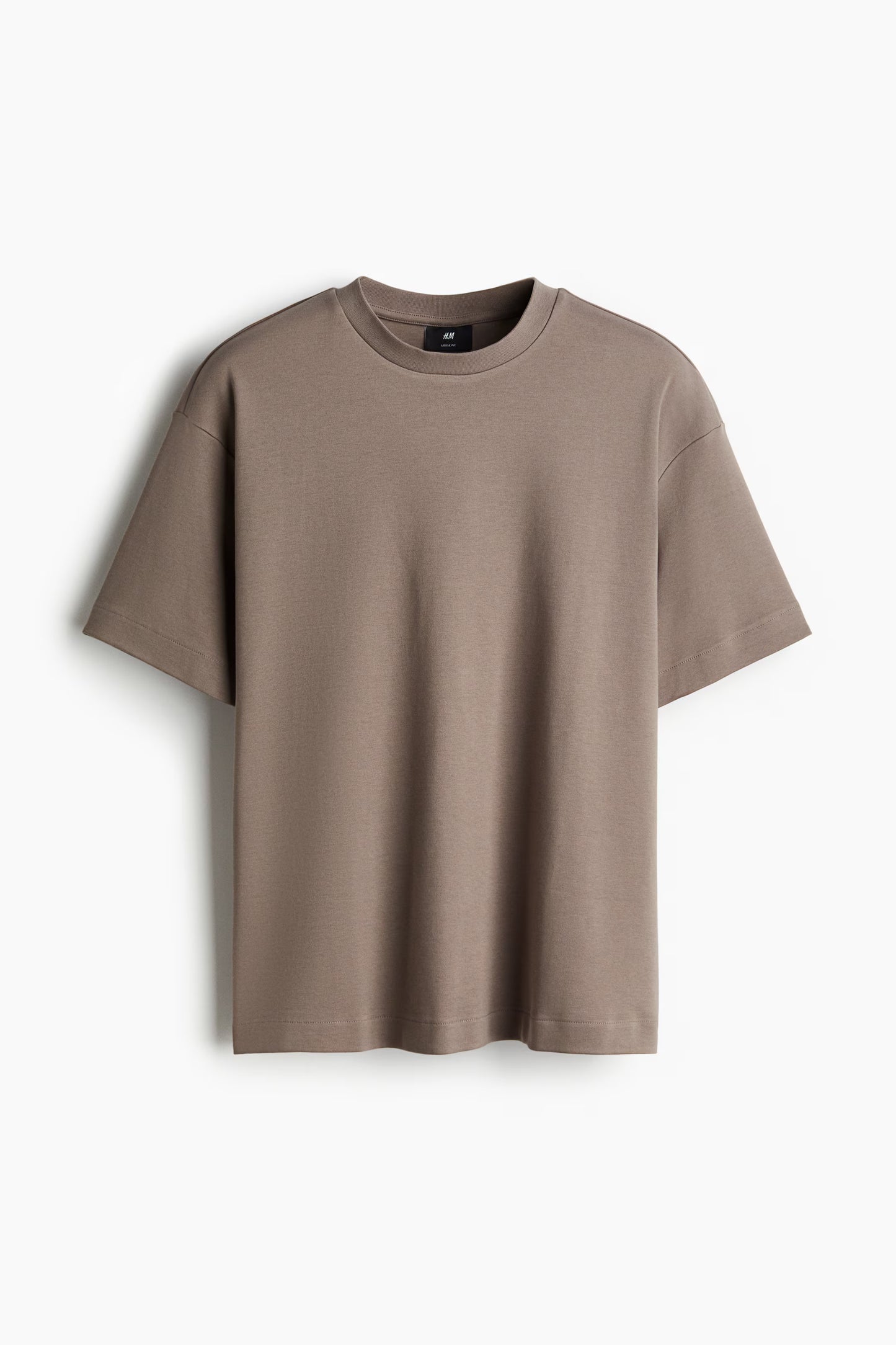 H&M Dark beige Textured Blouse