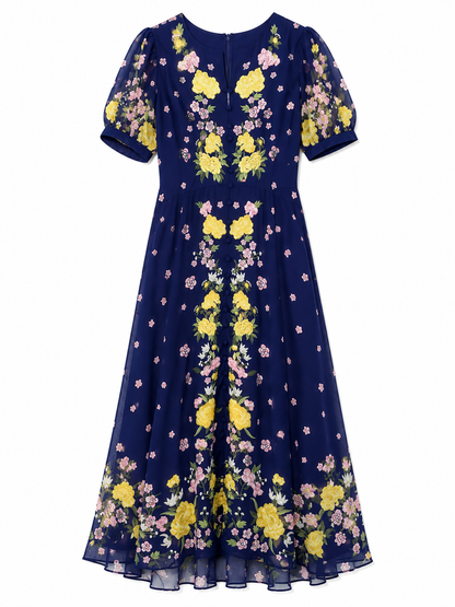 Hobbs Floral Midi Dress – Product Description