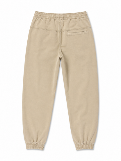 Pull&Bear Beige Relaxed Jogger Pants