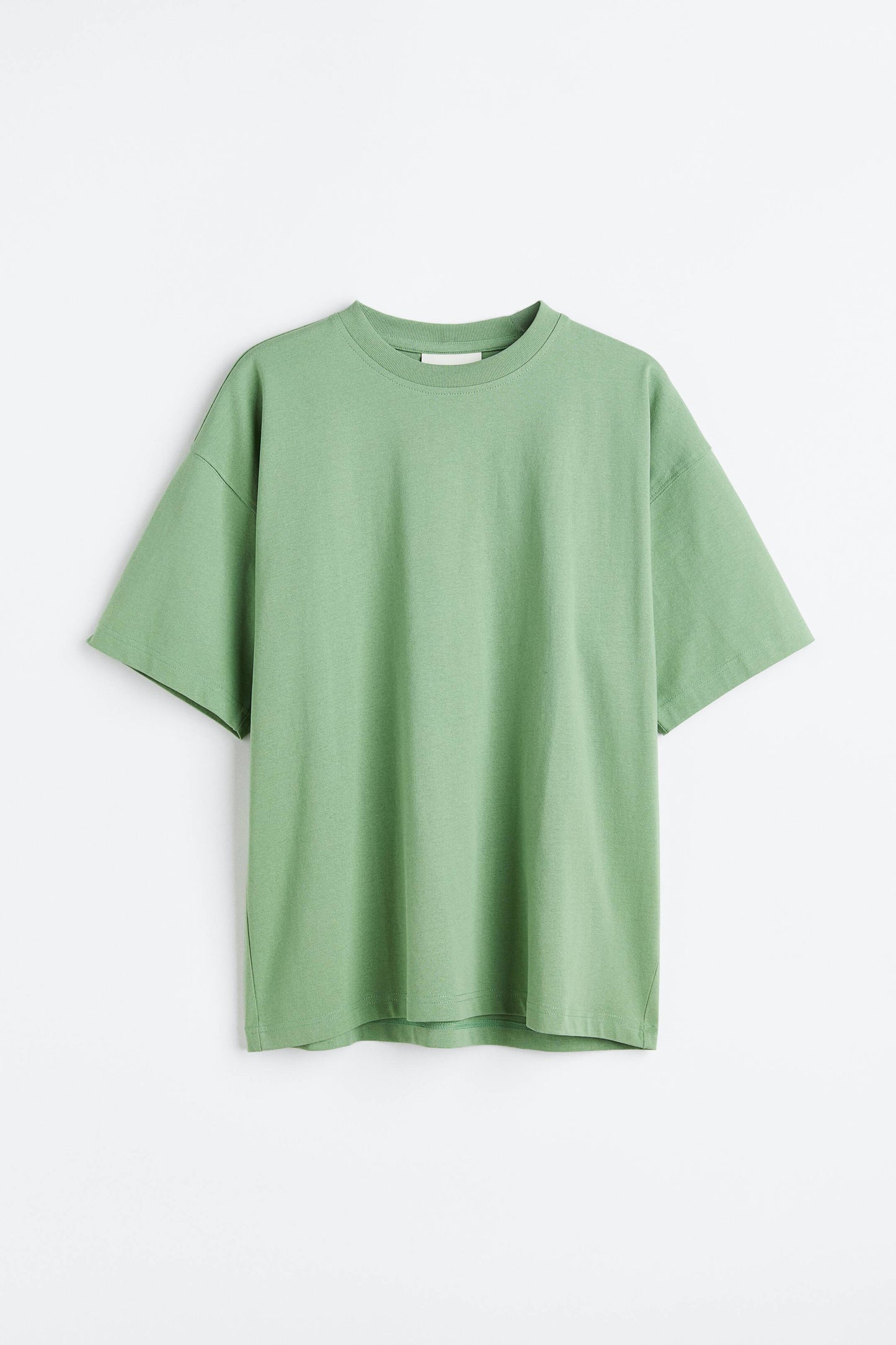 H&M Light Green Oversized T-Shirt