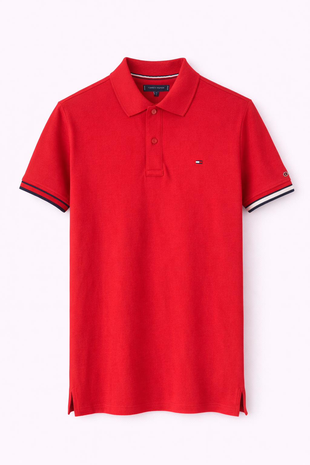 Tommy Hilfiger Red Polo Shirt