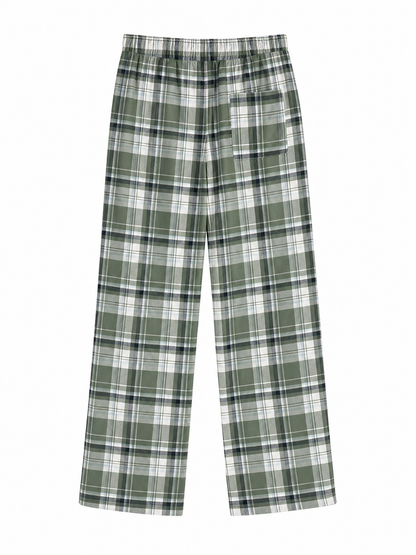 George Green Checkered Lounge Pants