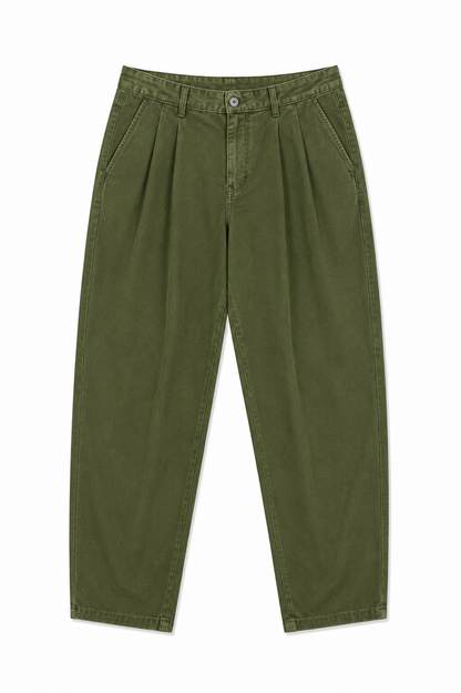Carhartt Relaxed Olive Pleated Pants