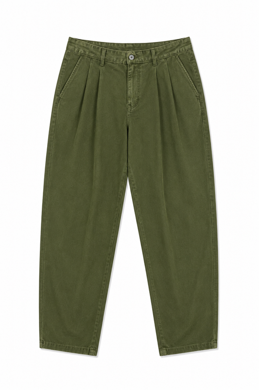 Carhartt Relaxed Olive Pleated Pants