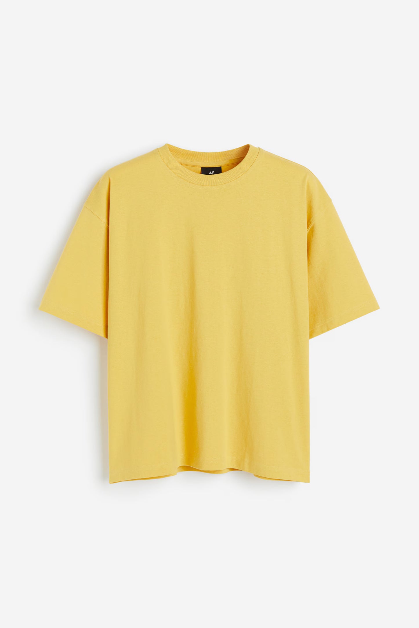 H&M Yellow Oversized T-Shirt