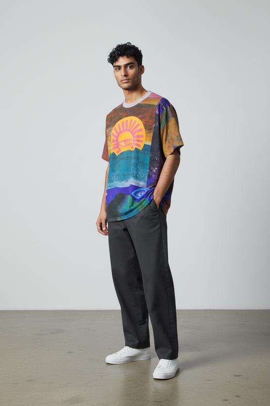H&M Oversized Graphic T-Shirt (Statement Piece)