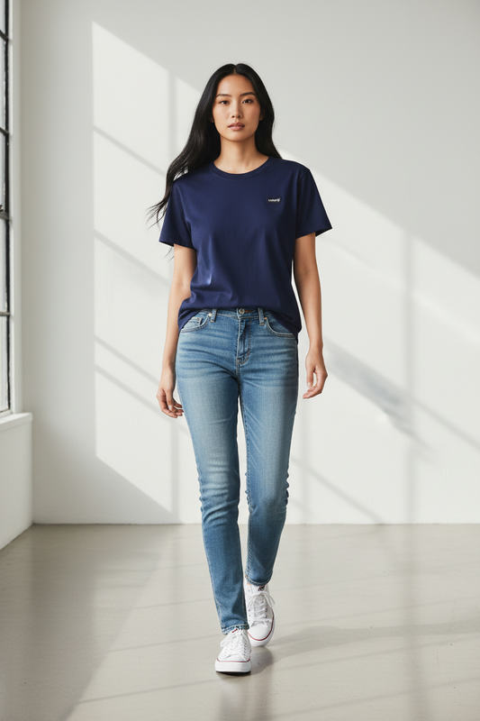 Levi’s® navy blue logo T-shirt