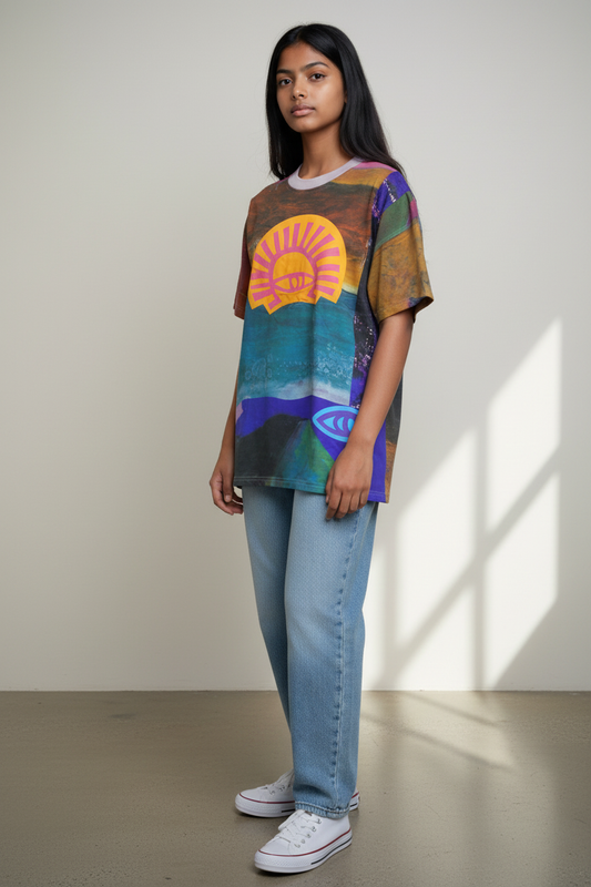 H&M Oversized Graphic T-Shirt (Statement Piece)