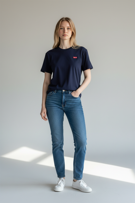 Levi’s® navy blue logo T-shirt